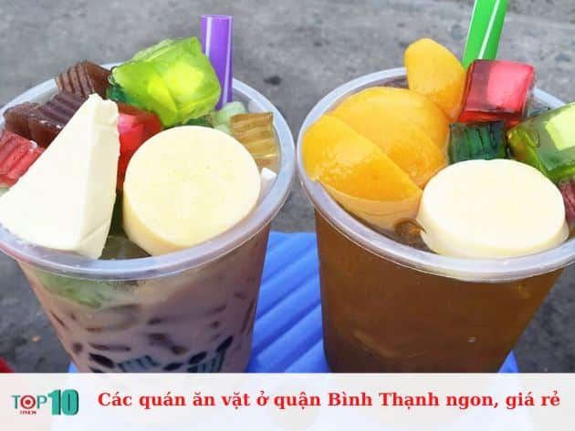 Những quán ăn vặt ngon và giá rẻ ở quận Bình Thạnh