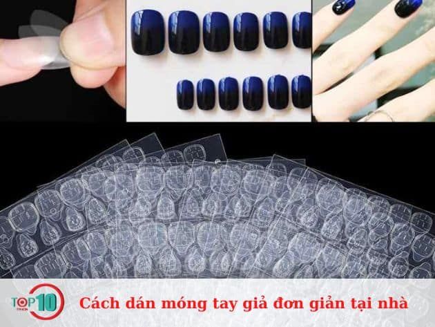 Hướng dẫn gắn móng tay giả dễ dàng tại nhà