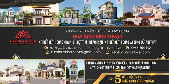 Hình ảnh 2 của Công Ty Thiết Kế và Xây Dựng Nhà Xinh Bình Thuận