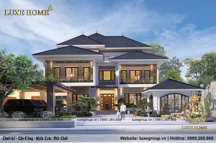 Hình ảnh Kiến Trúc Luxe Home 3