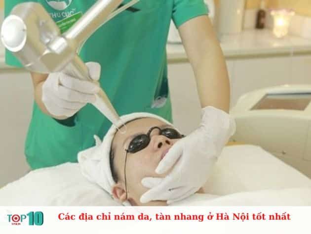 Những địa chỉ hàng đầu điều trị nám da và tàn nhang ở Hà Nội