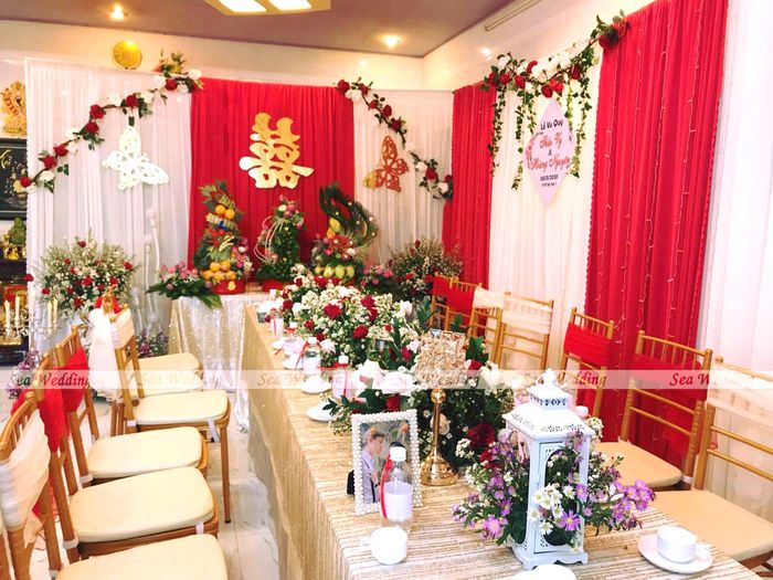 Hình 1 Trang Trí Tiệc Cưới Sea Wedding