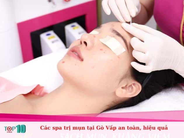 Các spa trị mụn tại Gò Vấp đáng tin cậy và hiệu quả