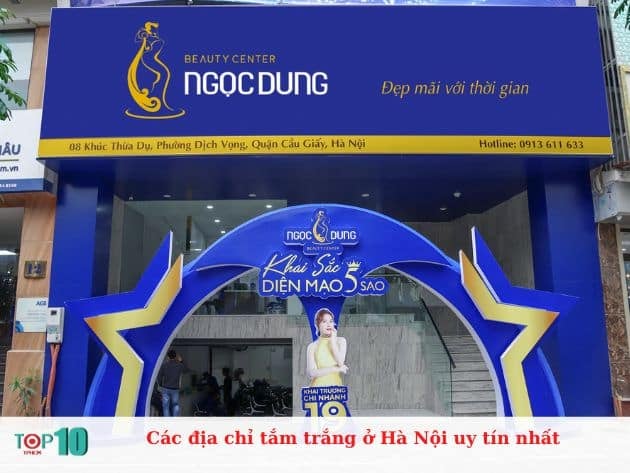 Những địa chỉ tắm trắng uy tín tại Hà Nội