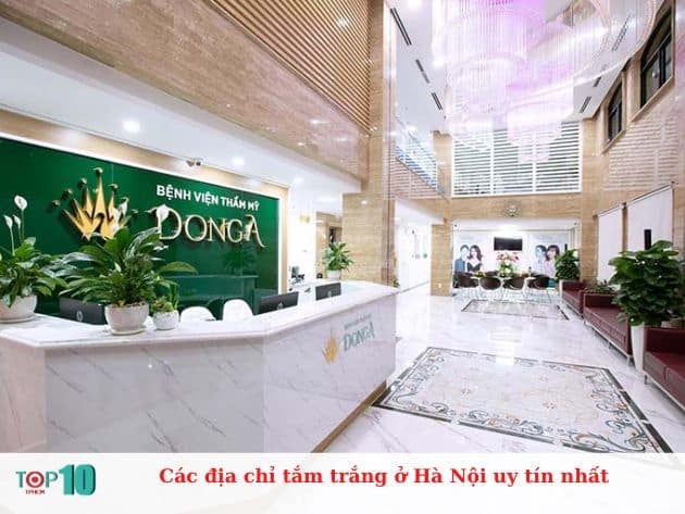 Danh sách các địa chỉ tắm trắng uy tín tại Hà Nội