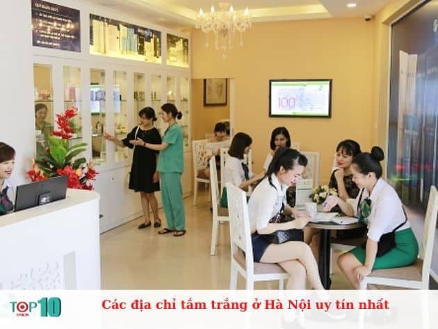 Những địa chỉ tắm trắng uy tín nhất tại Hà Nội