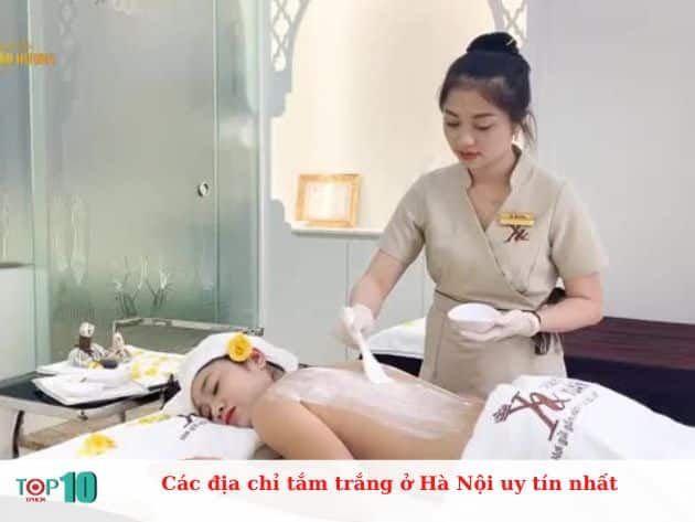 Danh sách các địa chỉ tắm trắng uy tín tại Hà Nội