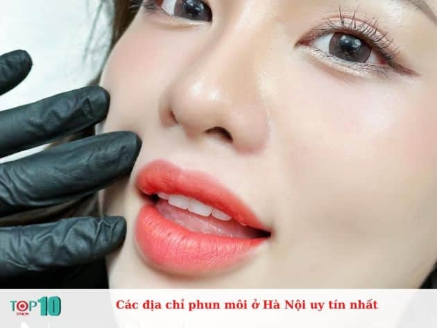 Các địa chỉ phun môi uy tín tại Hà Nội