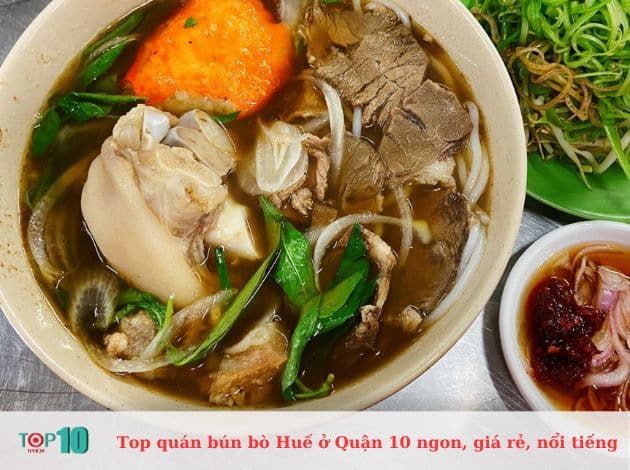 Bún bò Huế Nhân Trí