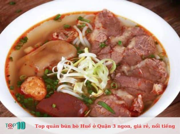 Bún bò Huế cô Hà