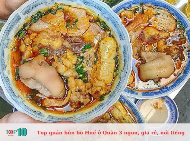 Bún Bò Huế Mỡ Nổi Cô Như