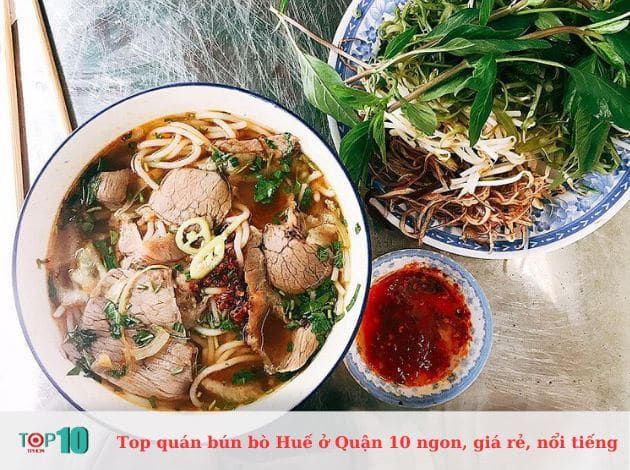 Bún bò hẻm 266 Tô Hiến Thành