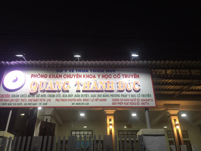 Hình ảnh Phòng Khám Chuyên Khoa Y Học Cổ Truyền Quang Thành Đức 2