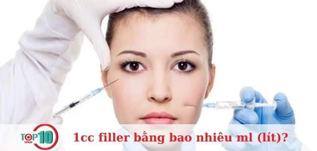 Các khu vực tiêm filler phổ biến