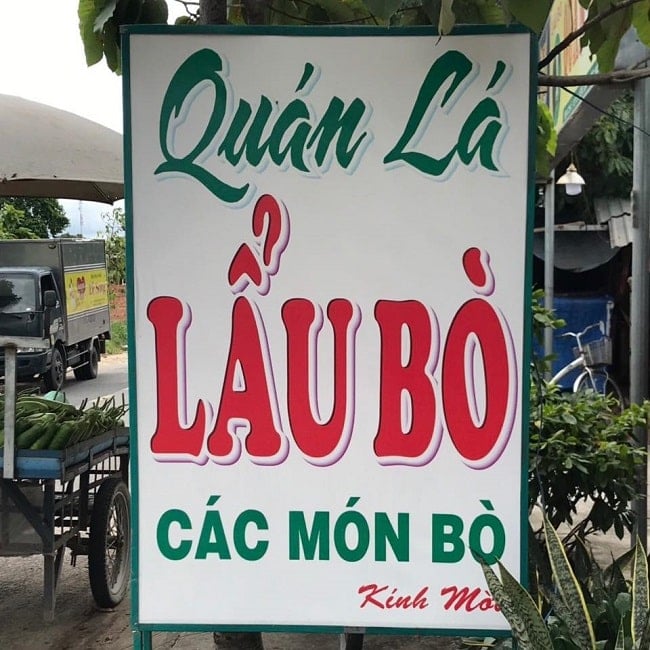 Lẩu Bò Quán Lá