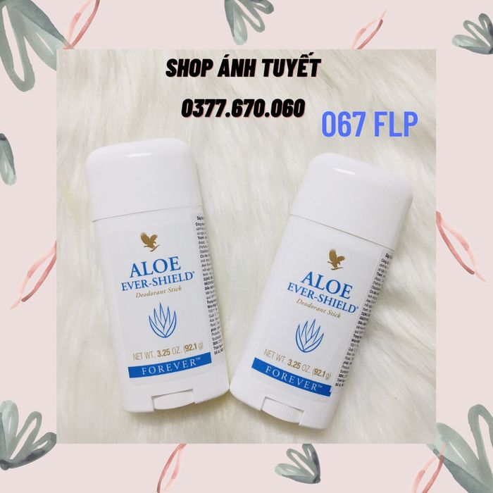 Sáp khử mùi không chứa muối nhôm Aloe Ever–Shield, hình ảnh 1