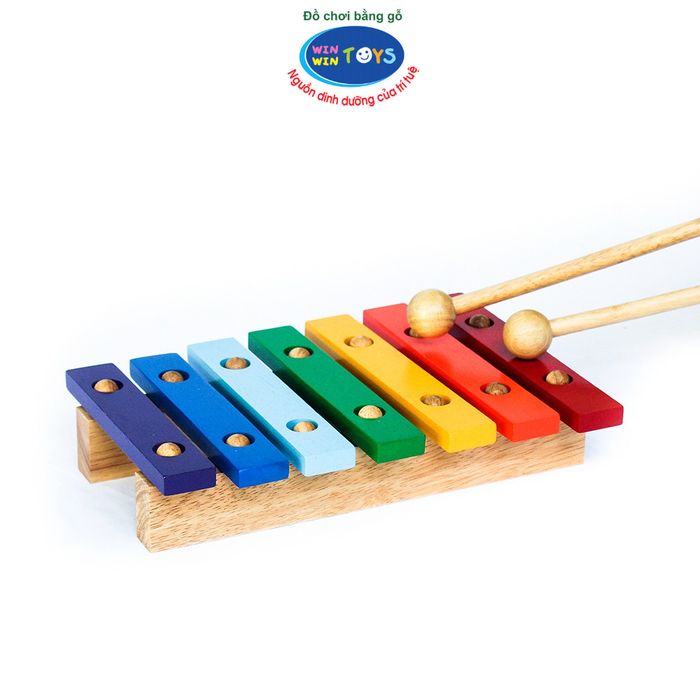 Đồ chơi gỗ đàn mộc 7 thanh Winwintoys 63062 hình ảnh 2