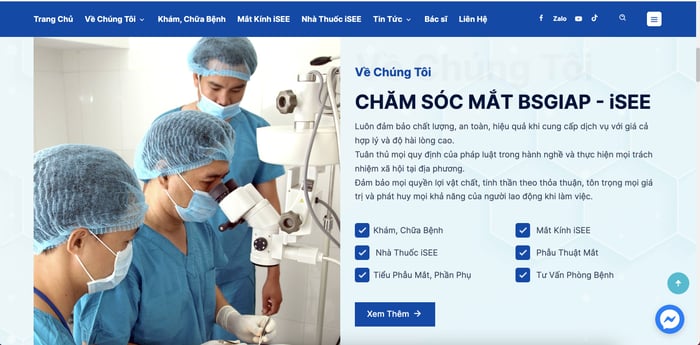 Phòng khám Mắt kỹ thuật cao và Mắt kính ISEE - Bs. Nguyễn Viết Giáp ảnh 2