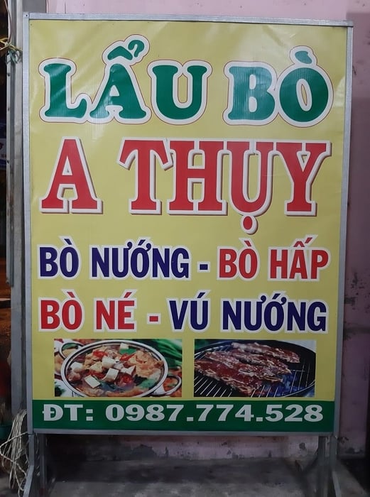 Nhà hàng Lẩu Bò A Thụy