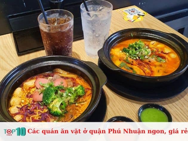 Danh sách các quán ăn vặt ngon, giá rẻ tại quận Phú Nhuận