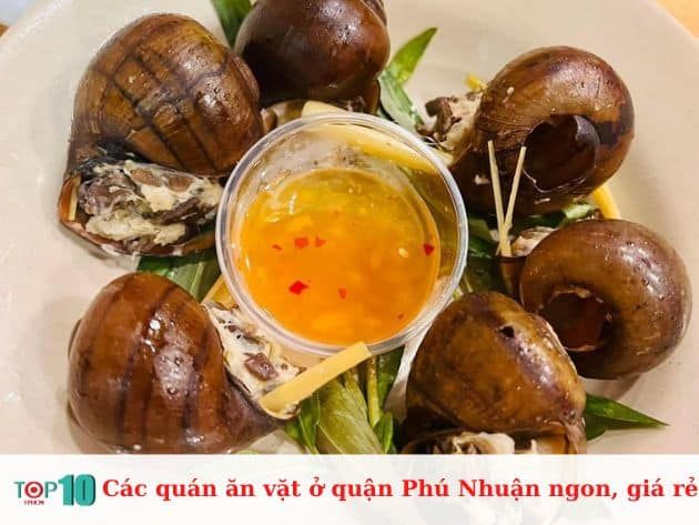 Danh sách các quán ăn vặt ngon, giá cả phải chăng tại quận Phú Nhuận