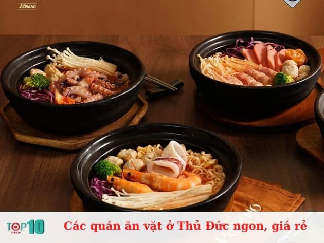 Các quán ăn vặt ngon và giá rẻ ở Thủ Đức