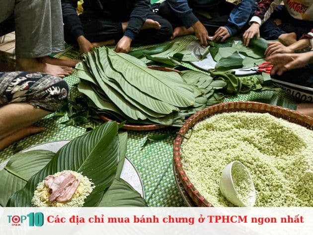 Những địa điểm mua bánh chưng ngon nhất tại TPHCM