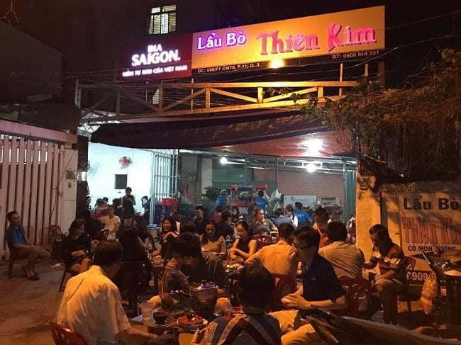 Lẩu bò Thiên Kim tại Quận 3