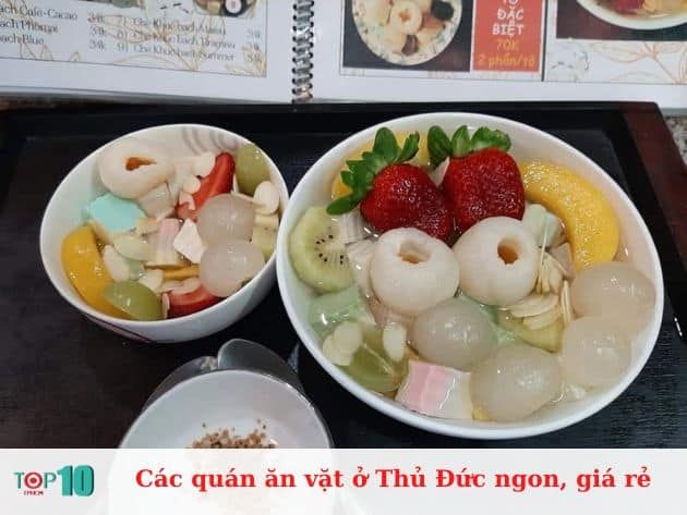 Các địa chỉ ăn vặt ngon, giá cả phải chăng ở Thủ Đức