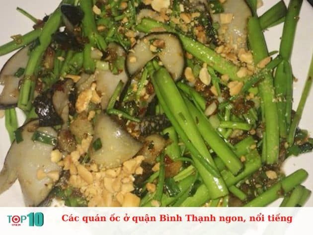 Những quán ốc nổi tiếng và ngon ở quận Bình Thạnh