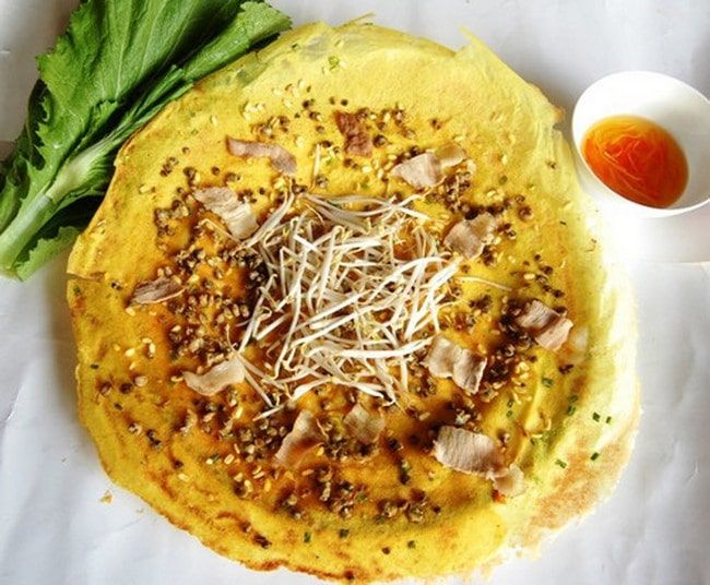 Bánh xèo ốc gạo