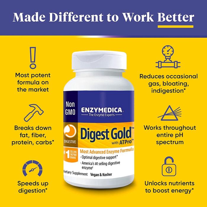 Men tiêu hóa Enzymedica Digest Gold hình ảnh 2