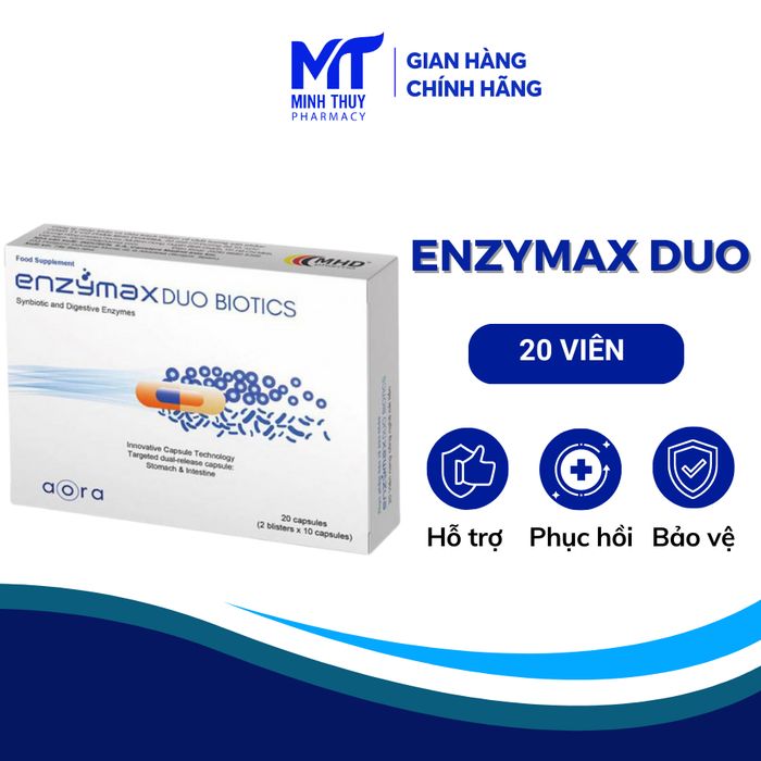 Men tiêu hóa Enzymax Duo Biotics hình ảnh 2