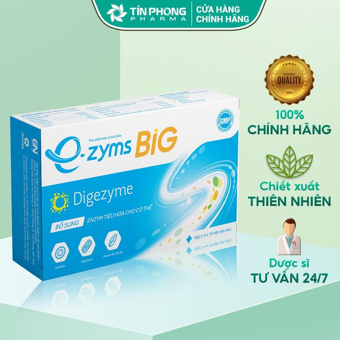 Men tiêu hóa E-zyms BIG hình ảnh 1