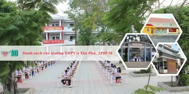 Các trường trung học phổ thông ở khu vực Tân Phú