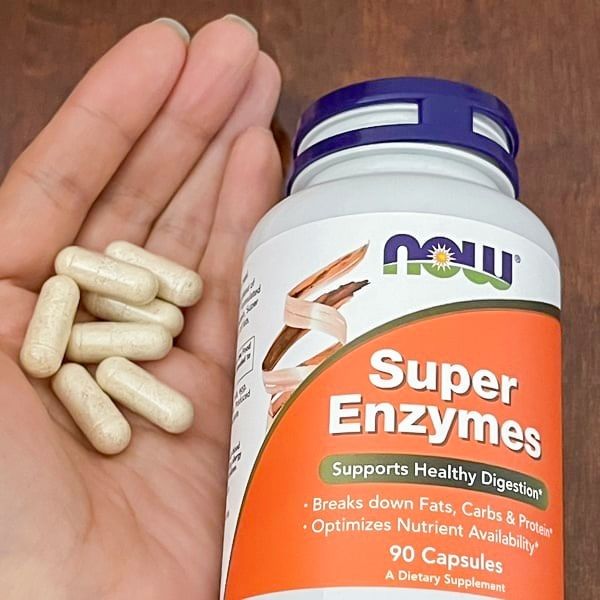 Men tiêu hóa Now Super Enzymes hình ảnh 2