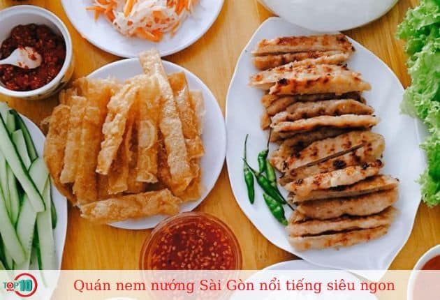 Nem nướng Dì Ba - Đặc sản nem nướng Nha Trang