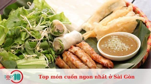 Nem Nướng Cuốn Bánh Tráng