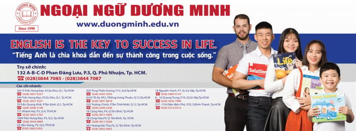 Ngoại ngữ Dương Minh hình 1