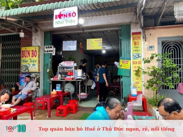 Bún bò Như Triệu