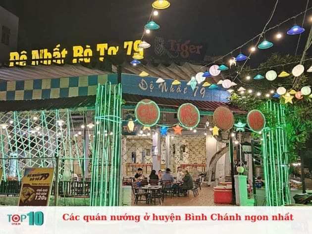 Những quán nướng ngon nhất ở huyện Bình Chánh