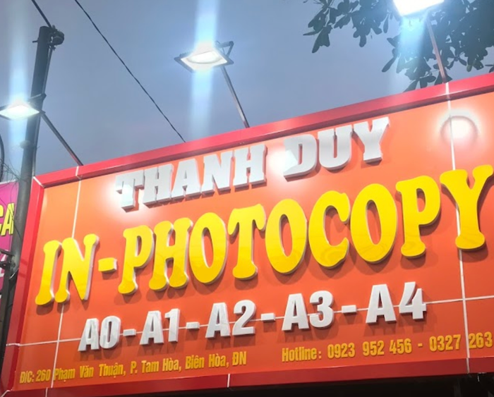 Ảnh 1 của Photocopy Thanh Duy