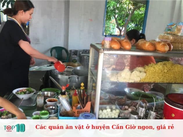 Các quán ăn vặt ở huyện Cần Giờ vừa ngon lại giá cả phải chăng