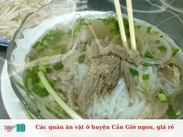 Danh sách các quán ăn vặt ngon và giá rẻ ở huyện Cần Giờ