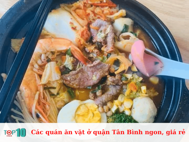 Những địa chỉ ăn vặt ngon và giá rẻ ở quận Tân Bình