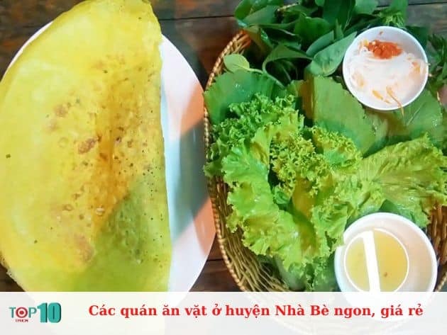 Những quán ăn vặt ngon và giá rẻ tại huyện Nhà Bè