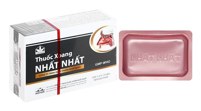 Hình ảnh thuốc xoang Nhất Nhất 1