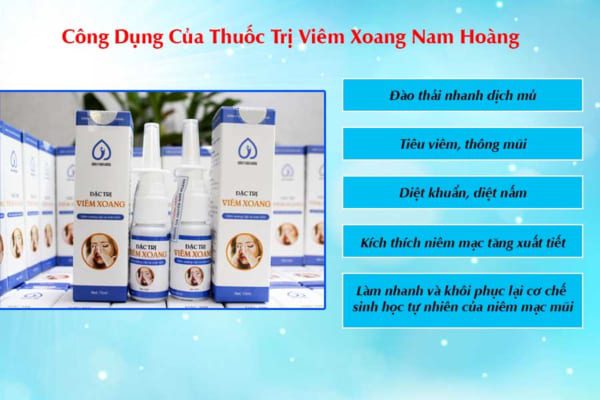 Hình ảnh thuốc Đông Y Nam Hoàng trị viêm xoang 1