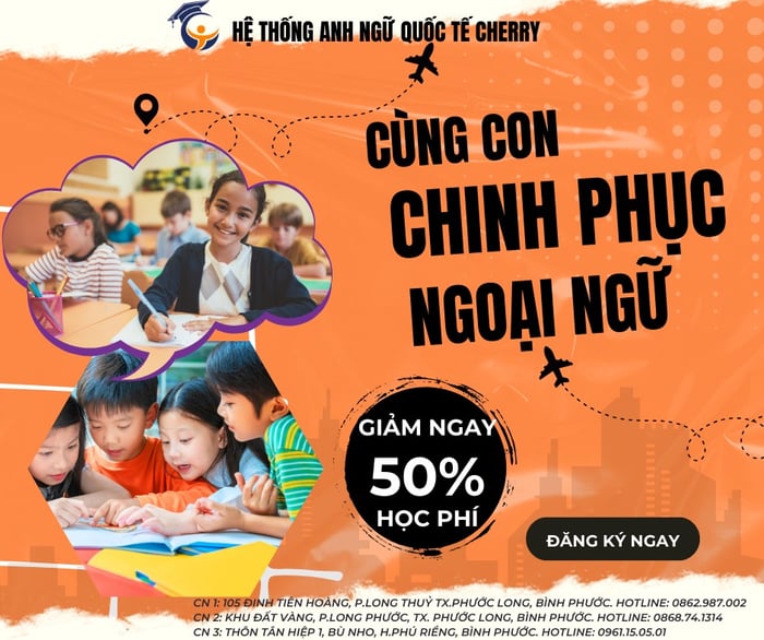 Hình ảnh Hệ Thống Anh Ngữ Quốc Tế Cherry 1