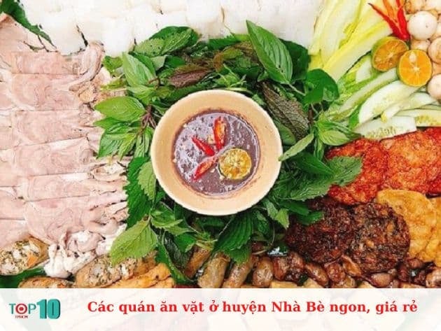 Những quán ăn vặt ngon và giá rẻ tại huyện Nhà Bè